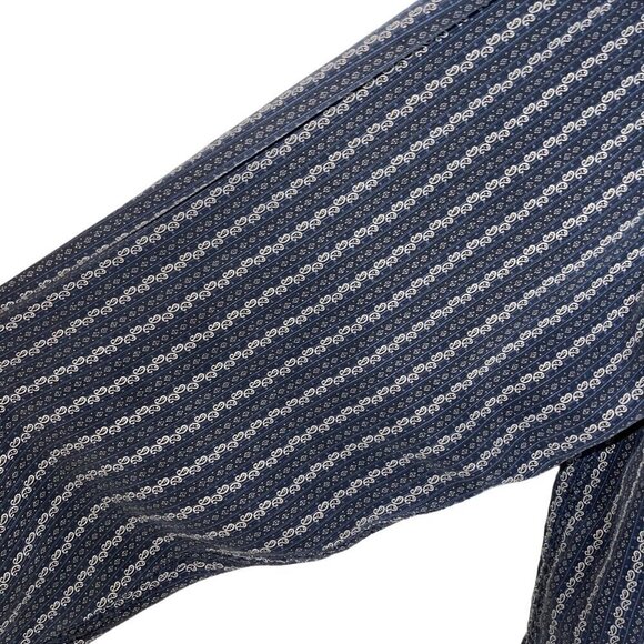 Perry Ellis Vintage 90s Mens Shirt Size Large Gray Button Down Long Sleeve - Picture 10 of 10